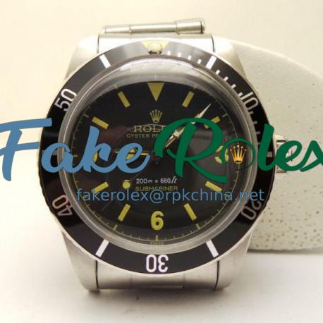 Replica Rolex Submariner 5510 LF Stainless Steel Black Dial Swiss 2836-2