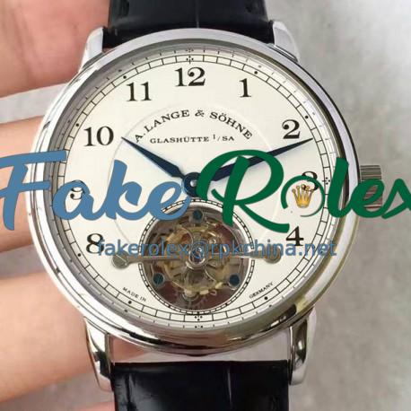 Replica A. Lange & Sohne 1815 Tourbillon 730.025 Stainless Steel White Dial Swiss L102.1