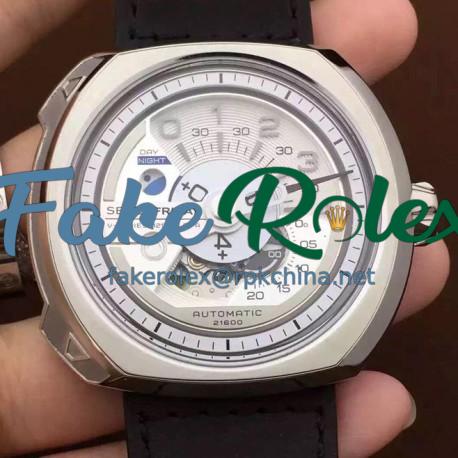 Replica Sevenfriday V1/01 Stainless Steel White Dial Miyota 82S7