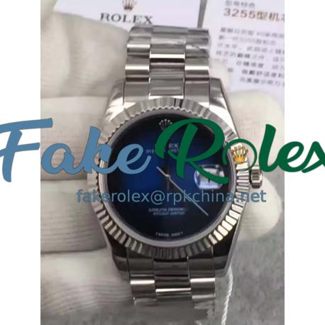 Replica Rolex Datejust 41 Lapis Lazuli HK Stainless Steel Blue Dial Swiss 3255