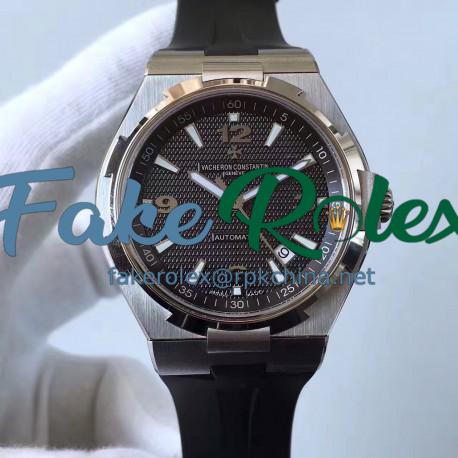 Replica Vacheron Constantin Overseas 47040 Stainless Steel Black Dial Swiss 2824-2