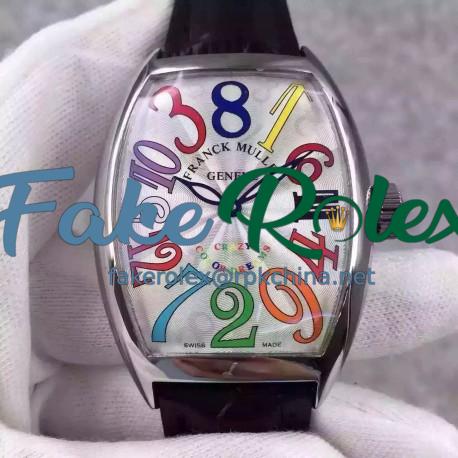 Replica Franck Muller Crazy Color Dreams FM 8880 CH COL DRM Stainless Steel White Dial Swiss 2824-2