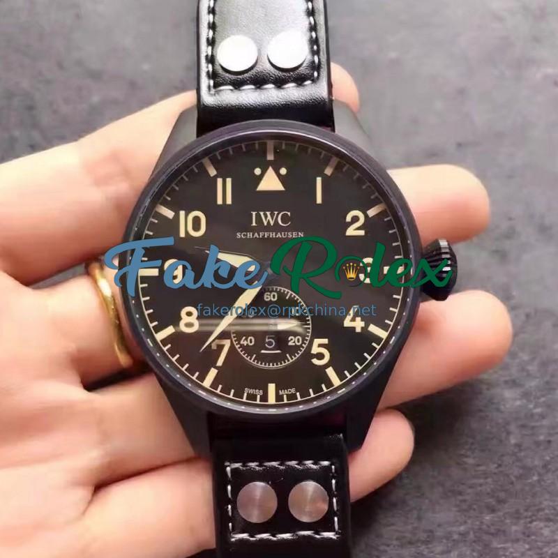 Replica IWC Big Pilot Heritage IW510301 MK PVD Black Dial Swiss 59215