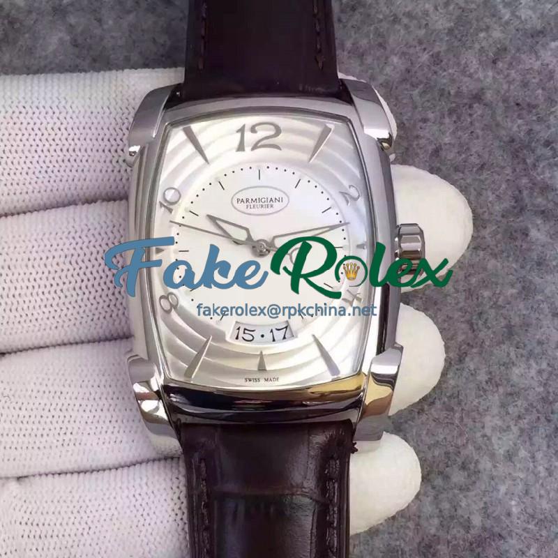 Replica Parmigiani Fleurier Kalpa Grande PFC123-0000102 Stainless Steel White Dial Swiss PF331.01