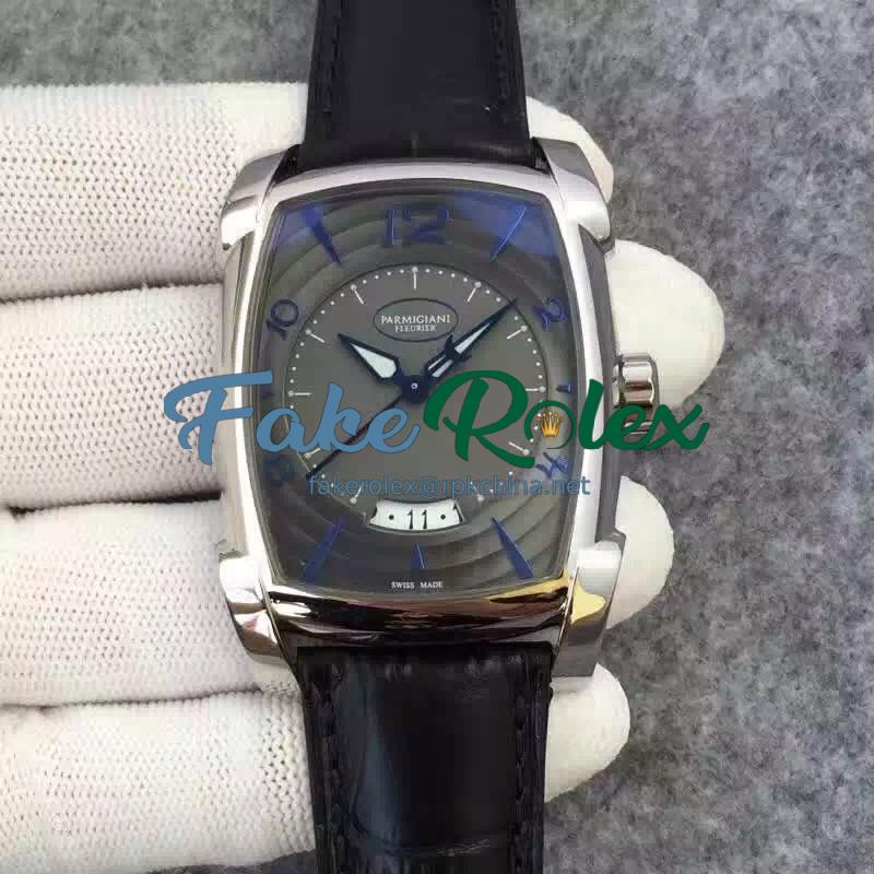 Replica Parmigiani Fleurier Kalpa Grande PFC123-0000102 Stainless Steel Grey Dial Swiss PF331.01