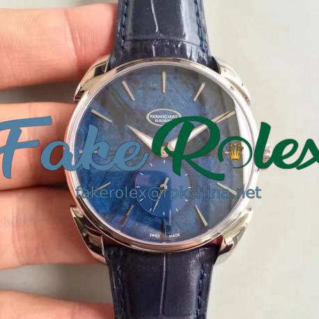 Replica Parmigiani Fleurier Tonda 1950 PFC267-1000600-HA3141 Stainless Steel Meteorite Blue Dial Swiss PF701