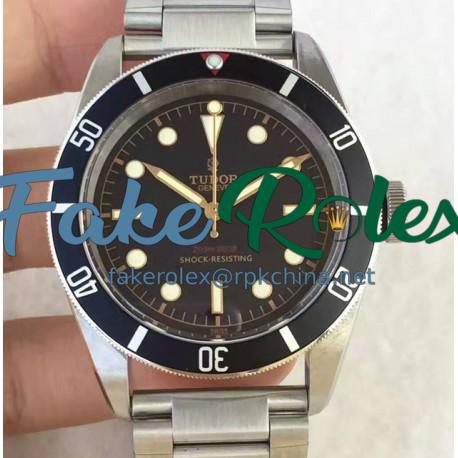 Replica Tudor Heritage Black Bay One 7923/001 ZF V5 Stainless Steel Black Dial Swiss 2824