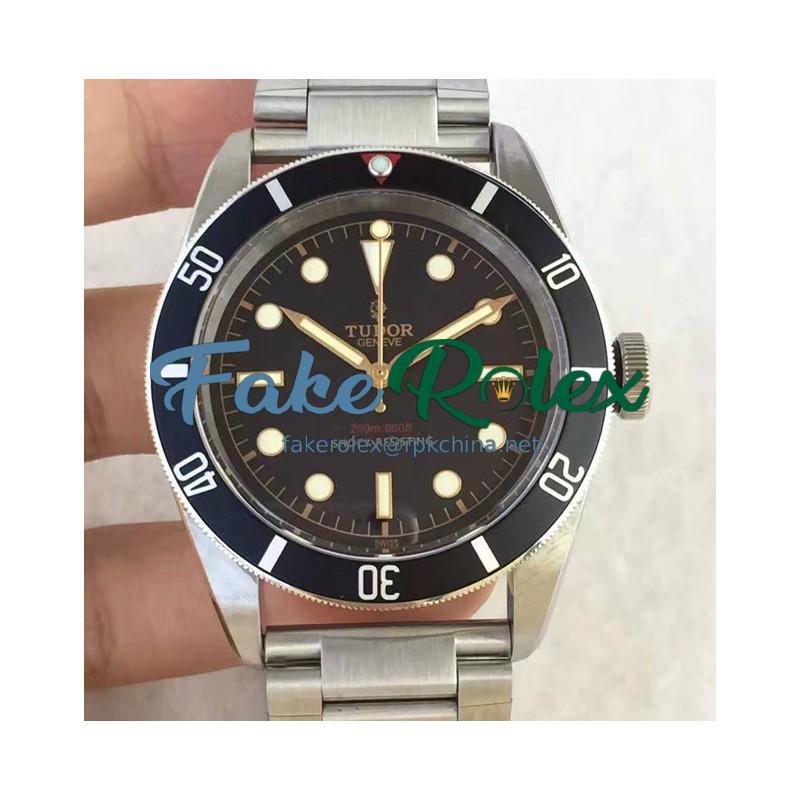 Replica Tudor Heritage Black Bay One 7923/001 ZF V5 Stainless Steel Black Dial Swiss 2824