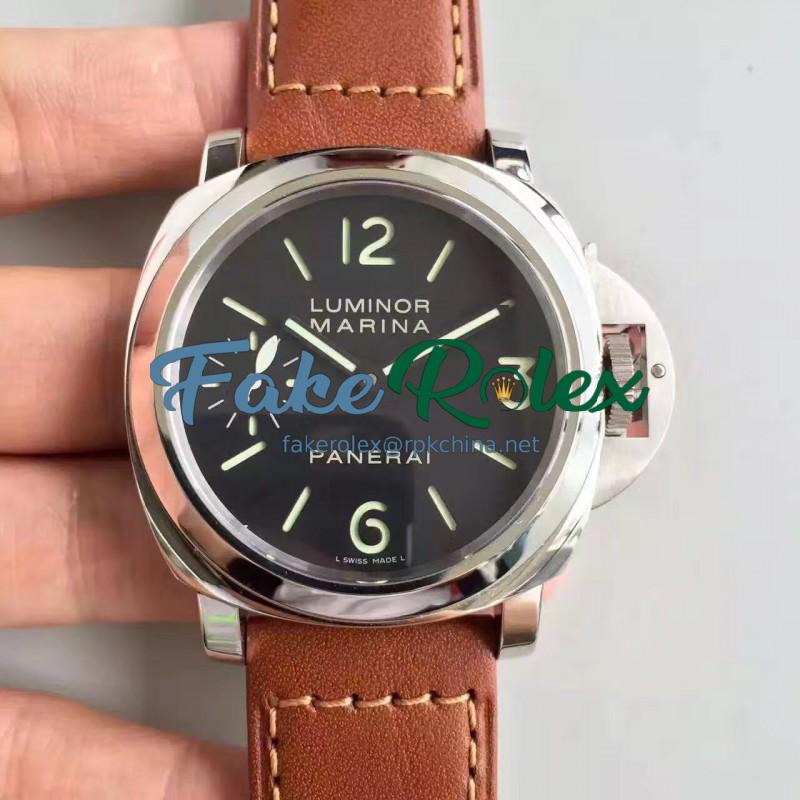 Replica Panerai Luminor Marina PAM 111 ZF Stainless Steel Black Dial Swiss OP XI