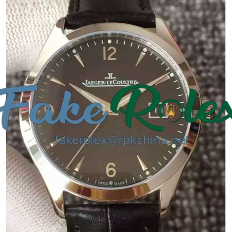 Replica Jaeger-LeCoultre Master Control Date 1548471 Stainless Steel Black Dial Swiss Calibre 899