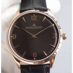 Replica Jaeger-LeCoultre Master Control 1833 Ultra Thin Q1348120 N Rose Gold Black Dial Swiss Calibre 849