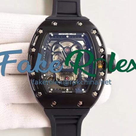 Replica Richard Mille RM052 SF PVD Silver Skull Dial Swiss M6T51