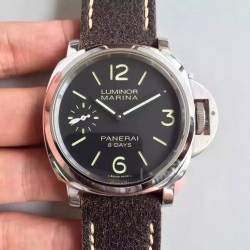 Replica Panerai Luminor Marina 8 Days PAM 510 ZF Stainless Steel Black Dial Swiss P5000