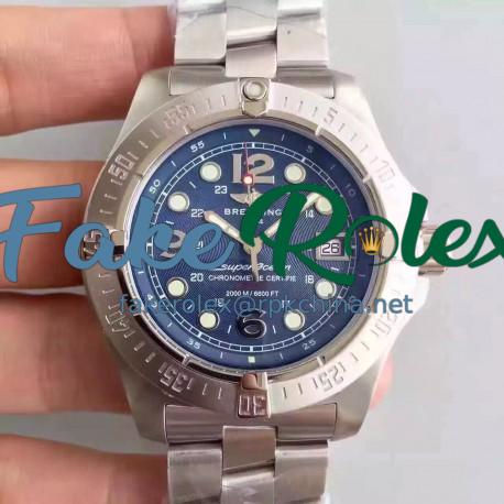 Replica Breitling Superocean Steelfish A1739010-B772-134A N Stainless Steel Blue Dial Swiss 2836-2