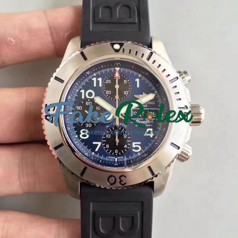 Replica Breitling Superocean Chronograph Steelfish A13341C3/C893/200S/A20DSA.2 N Stainless Steel Blue Dial Swiss 7750