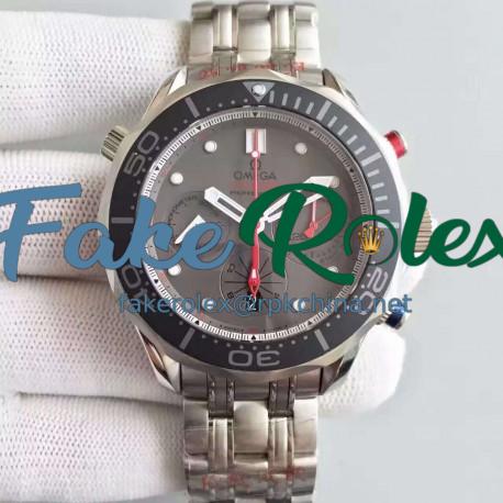 Replica Omega Seamaster Diver 300M Chronograph 212.92.44.50.99.001 N Stainless Steel Grey Dial Swiss 7753