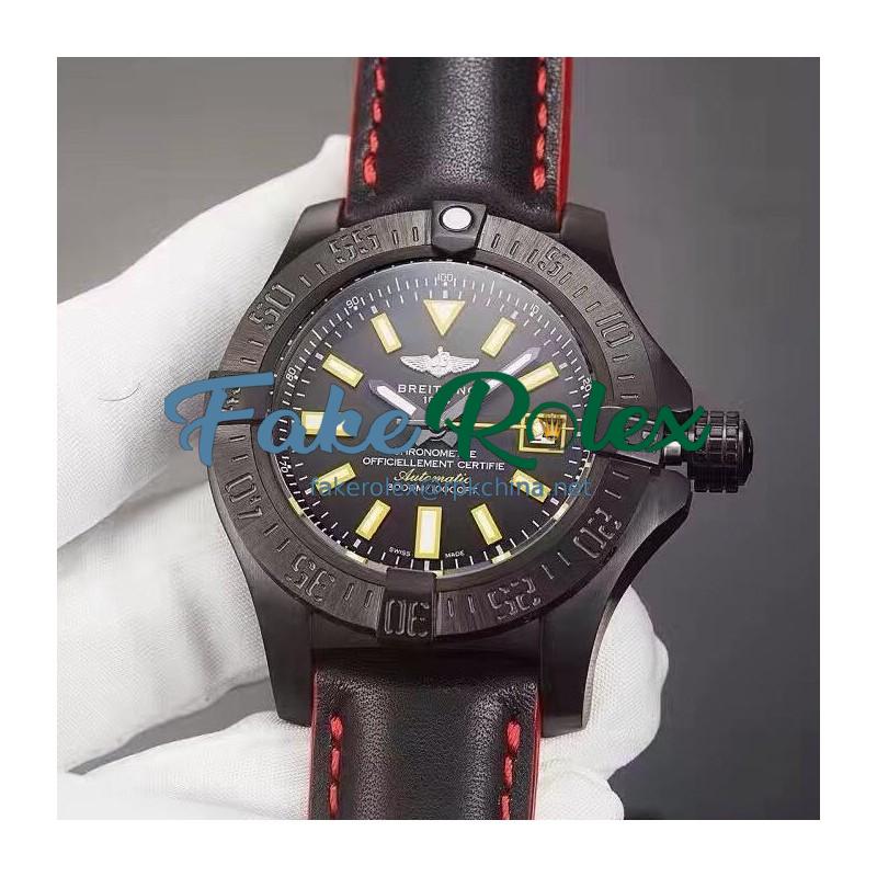 Replica Breitling Avenger II Seawolf Limited Edition M17331E2/I530-101W PVD Black Dial Swiss 2836-2