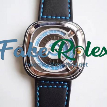 Replica SevenFriday M Series M1/05 PVD Blue Dial Miyota 8215