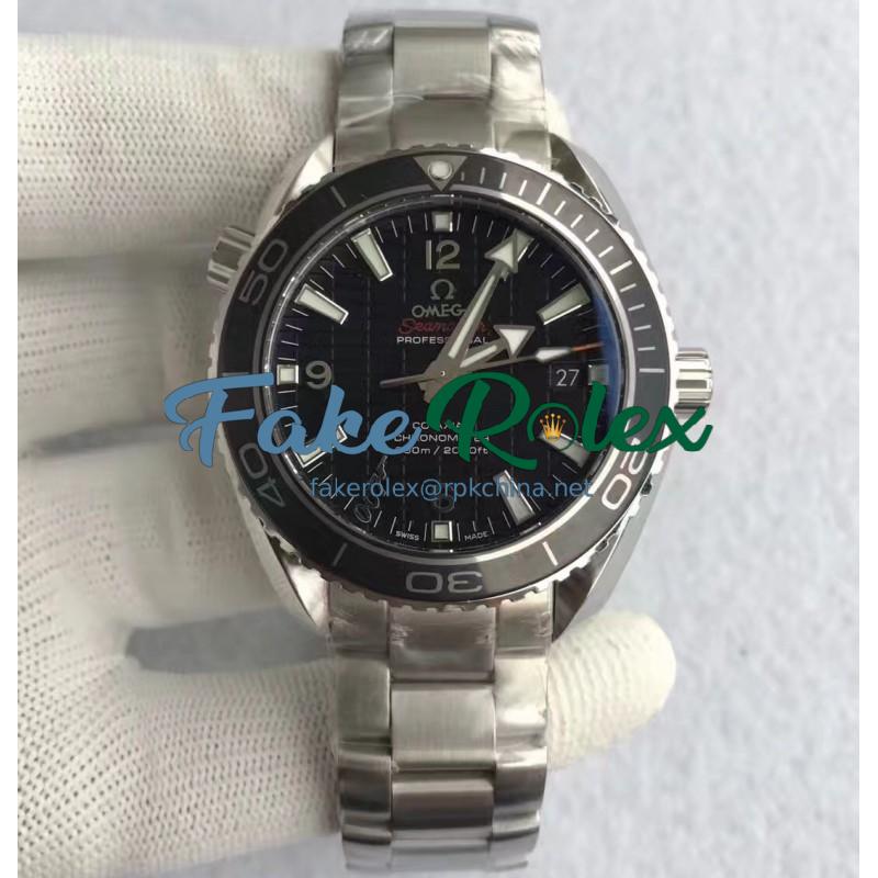 Replica Omega Seamaster Planet Ocean 600M Skyfall Edition KW Stainless Steel Black 007 Dial Swiss 8507