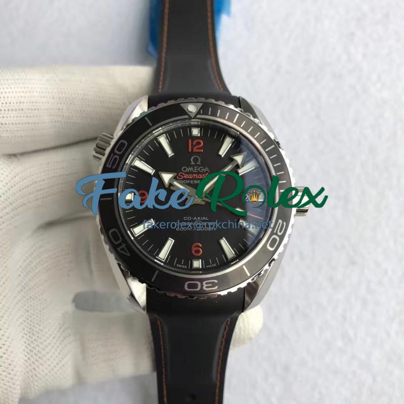 Replica Omega Seamaster Planet Ocean 600M 232.32.46.21.01.005 42MM KW Stainless Steel Black Dial Swiss 8500