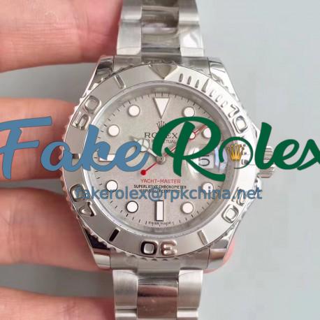 Replica Rolex Yacht-Master 40 116622 EW Stainless Steel Grey Dial Swiss 3135