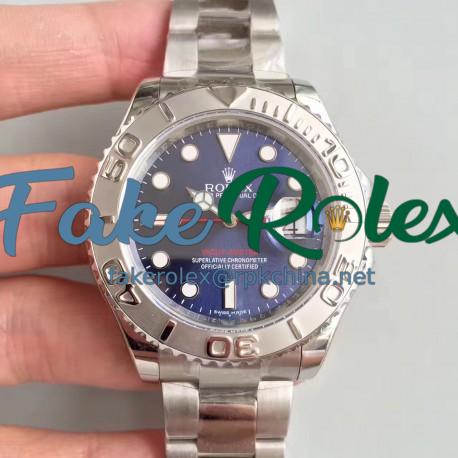 Replica Rolex Yacht-Master 40 116622 EW Stainless Steel Blue Dial Swiss 3135