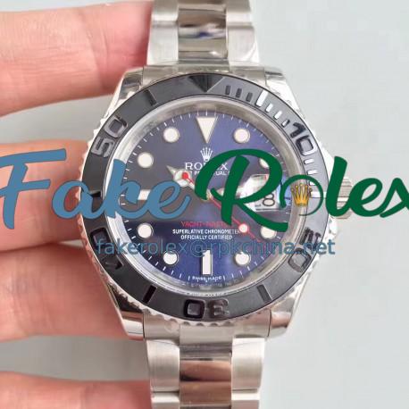 Replica Rolex Yacht-Master 40 116622 EW Stainless Steel Blue Dial Swiss 3135