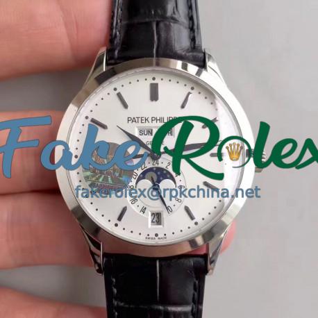 Replica Patek Philippe Annual Calendar 5396G KM Stainless Steel White Dial Swiss 324S