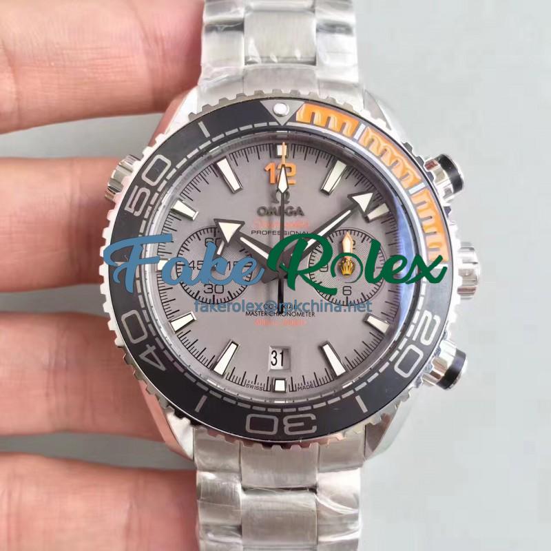 Replica Omega Seamaster Planet Ocean 600M Chronograph 215.90.46.51.99.001 JH Stainless Steel Grey Dial Swiss 9900