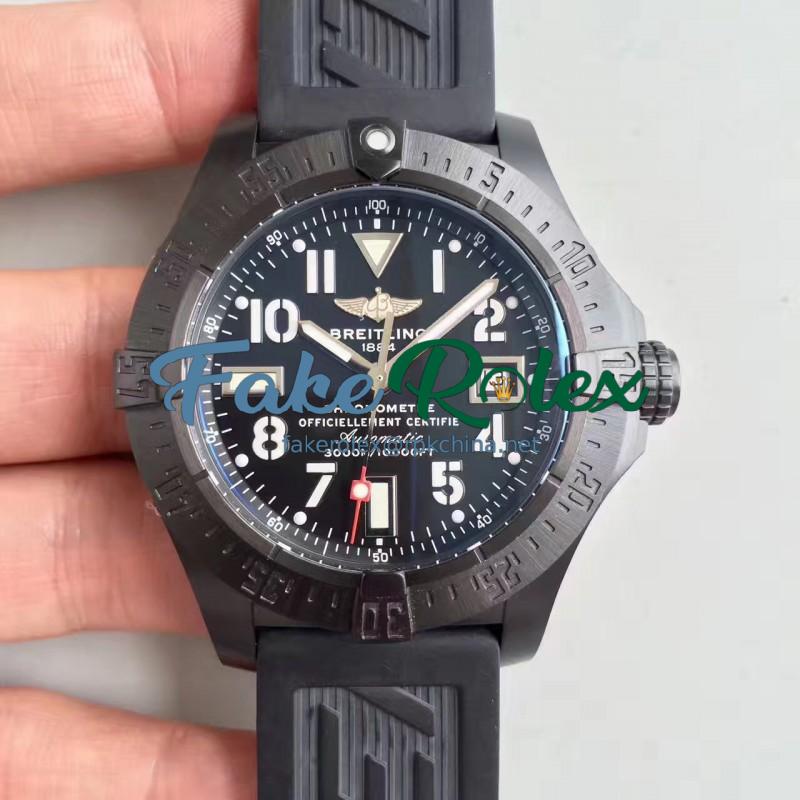 Replica Breitling Avenger II Seawolf A1733110/I519/152S/A20SS.1 Limited Edition PVD Black Dial Swiss 2836-2