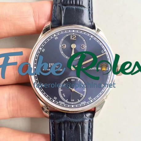 Replica IWC Portugieser Regulateur IW544401 ZF Stainless Steel Blue Dial Swiss IWC 98245