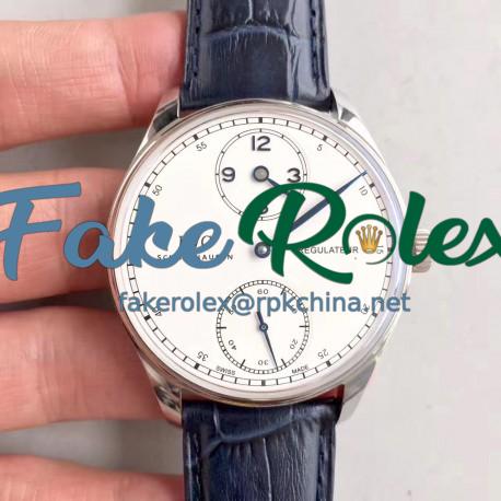 Replica IWC Portugieser Regulateur IW544401 ZF Stainless Steel White & Blue Dial Swiss IWC 98245