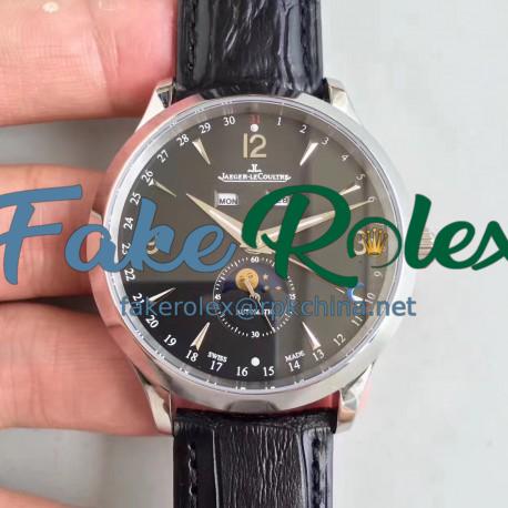 Replica Jaeger-LeCoultre Master Calendar 1558420 BF Stainless Steel Black Dial Swiss Caliber 866/1