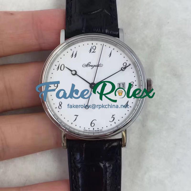 Replica Breguet Classique 5177 FK Stainless Steel White Dial Swiss Caliber 777Q