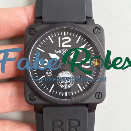 Replica Bell & Ross BR 03-92 GIGN ZF PVD Black Dial M9015