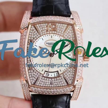 Replica Parmigiani Fleurier Kalpa Grande PF011968.01 AF Rose Gold & Diamonds Diamond Dial Swiss PF331