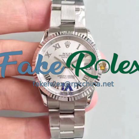 Replica Rolex Datejust 31 178240 31MM JF Stainless Steel Silver Dial Swiss 2836-2