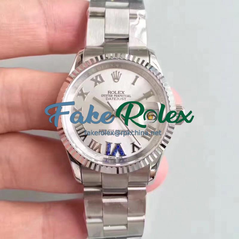 Replica Rolex Datejust 31 178240 31MM JF Stainless Steel Silver Dial Swiss 2836-2