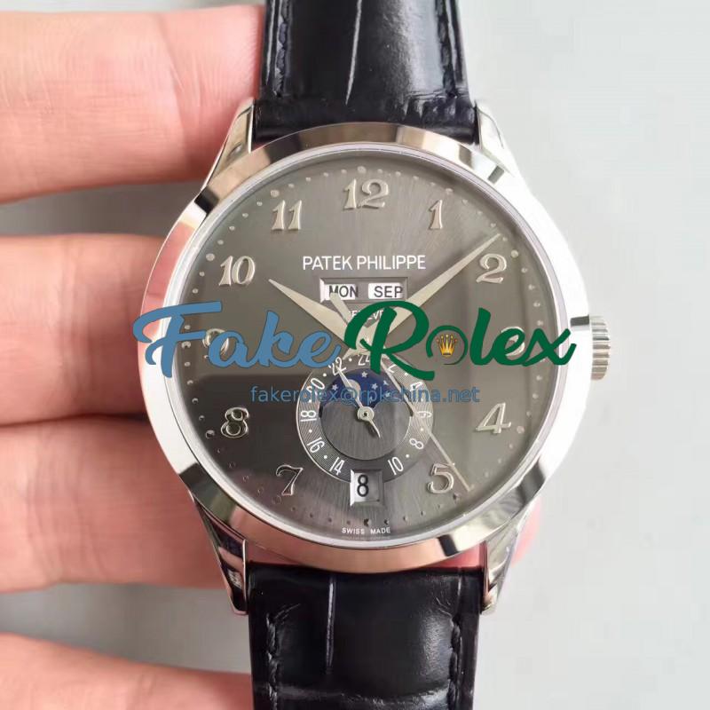 Replica Patek Philippe Annual Calendar 5396G KM Stainless Steel Anthracite Dial Swiss 324S