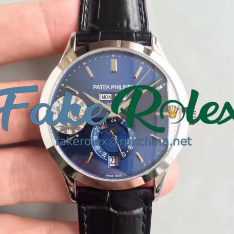 Replica Patek Philippe Annual Calendar 5396G KM Stainless Steel Blue Dial Swiss 324S