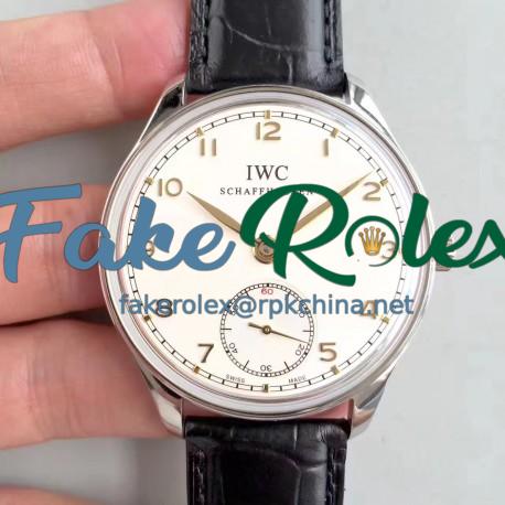 Replica IWC Portugieser IW510203 ZF Stainless Steel White Dial Swiss 59215