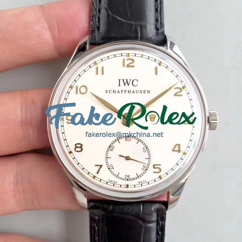 Replica IWC Portugieser IW510203 ZF Stainless Steel White Dial Swiss 59215