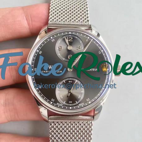 Replica IWC Portugieser Regulateur IW544401 YL Stainless Steel Anthracite Dial Swiss IWC 98245