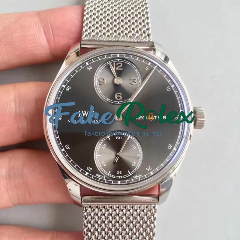 Replica IWC Portugieser Regulateur IW544401 YL Stainless Steel Anthracite Dial Swiss IWC 98245