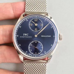 Replica IWC Portugieser Regulateur IW544401 YL Stainless Steel Blue Dial Swiss IWC 98245