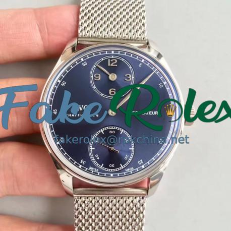 Replica IWC Portugieser Regulateur IW544401 YL Stainless Steel Blue Dial Swiss IWC 98245