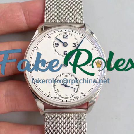 Replica IWC Portugieser Regulateur IW544401 YL Stainless Steel White Dial Swiss IWC 98245