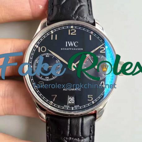 Replica IWC Portugieser IW500703 ZF Stainless Steel Black Dial Swiss 52010