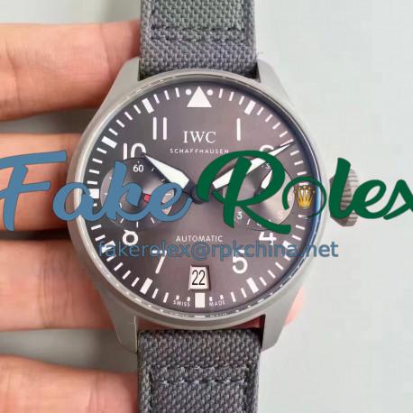 Replica IWC Big Pilot Patrouille Suisse IW500910 ZF Stainless Steel Blasted Anthracite Dial Swiss 51011