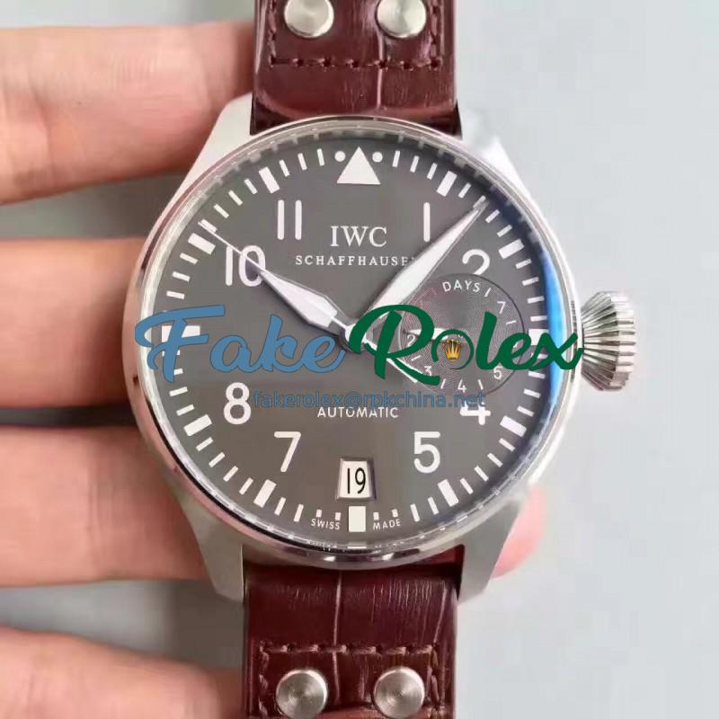 Replica IWC Big Pilot IW500912 ZF Stainless Steel Anthracite Dial Swiss 51111